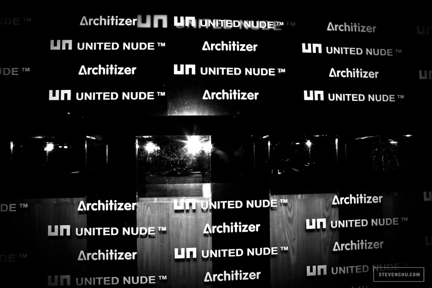 United Nude’s Soho Storefront, at 25 Bond St. in Manhattan.