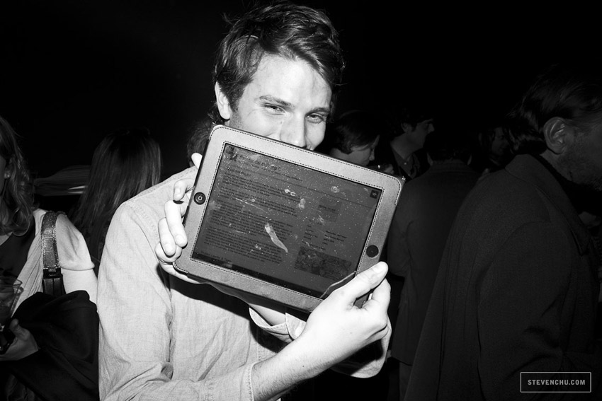 Architizer Austin Alter shows off the new iPad App.